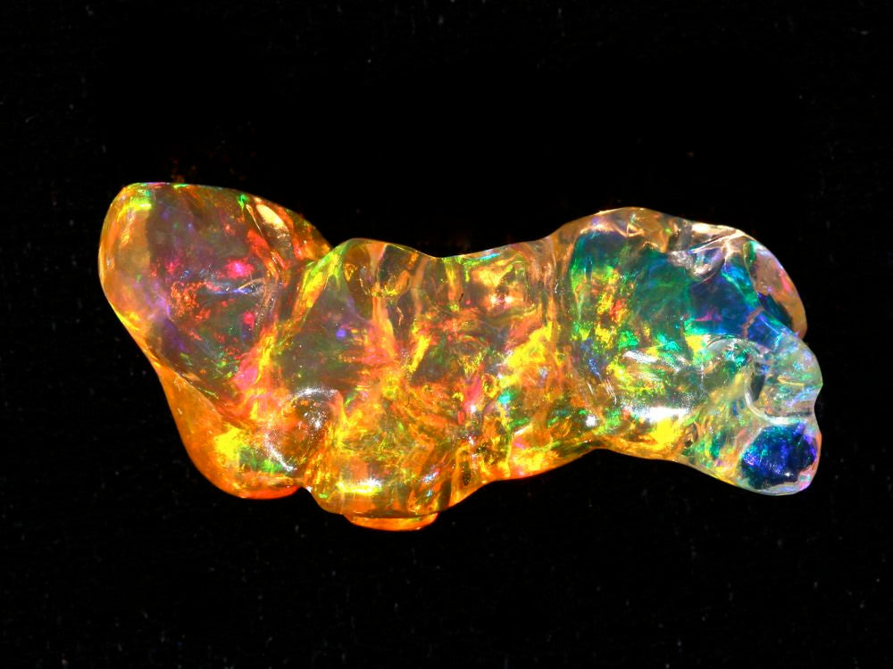 Mystic Scepter - Mexican Fire Opal - 9.5 ct