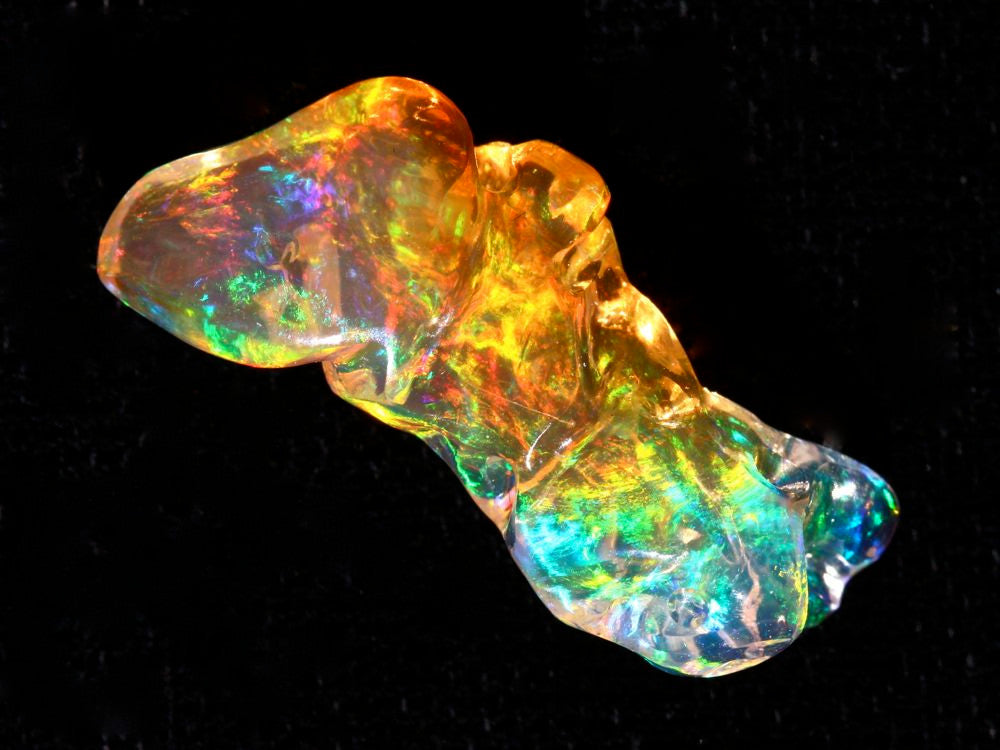 Mystic Scepter - Mexican Fire Opal - 9.5 ct