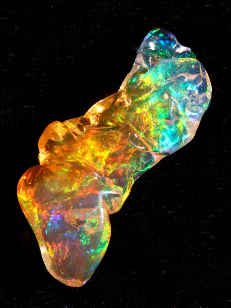 Mystic Scepter - Mexican Fire Opal - 9.5 ct