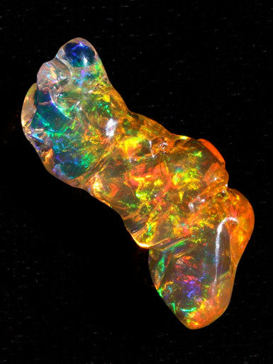 Mystic Scepter - Mexican Fire Opal - 9.5 ct