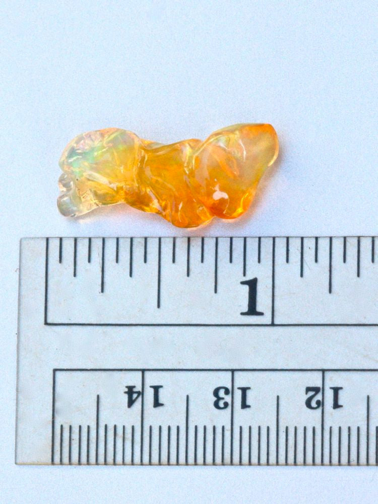 Mystic Scepter - Mexican Fire Opal - 9.5 ct