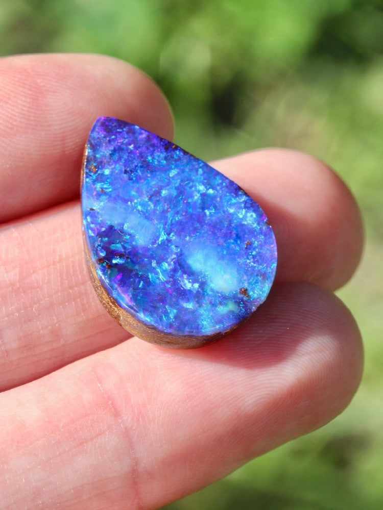 Milky Way - Australian Boulder Opal - 18 ct
