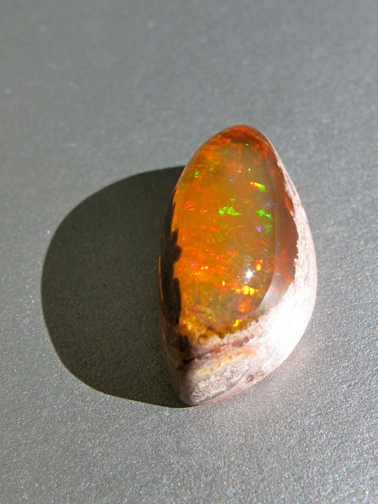 Mystic Ember-Mexican Matrix Opal, 18ct