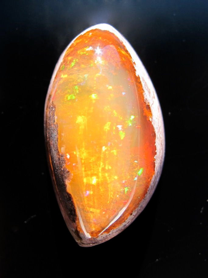 Mystic Ember-Mexican Matrix Opal, 18ct