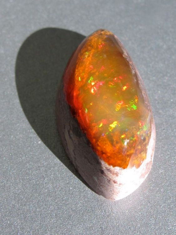 Mystic Ember-Mexican Matrix Opal, 18ct