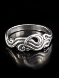 Nouveau Swirl Ring - Sterling Silver
