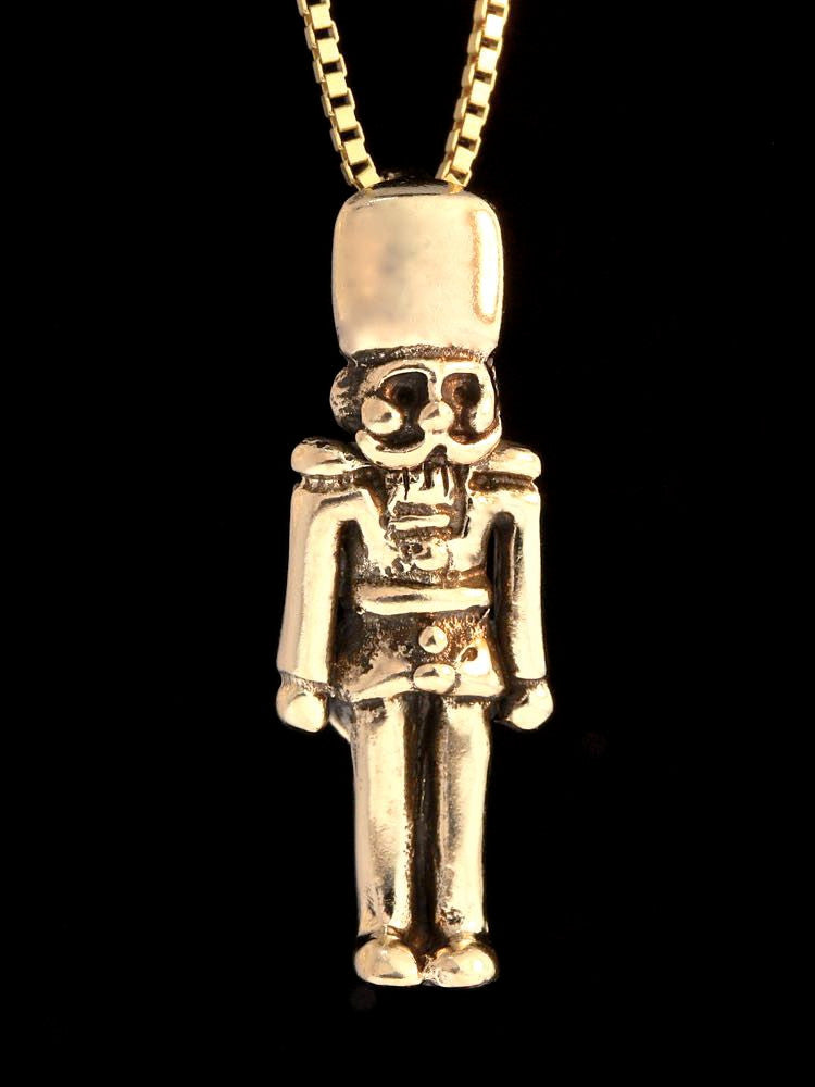 Christmas - Nutcracker Charm - 14k Gold