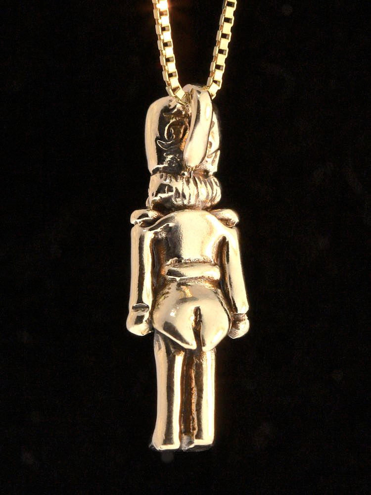 Christmas - Nutcracker Charm - 14k Gold