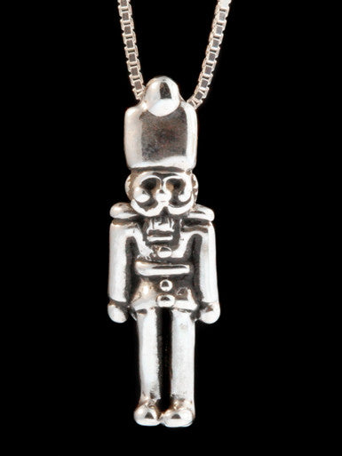 Christmas - Nutcracker Charm - Sterling Silver