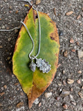 Oak Leaf and Acorn Charms in Silver