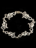 Octopus Bracelet in Sterling Silver
