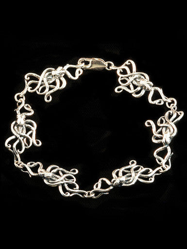 Octopus Bracelet - Silver