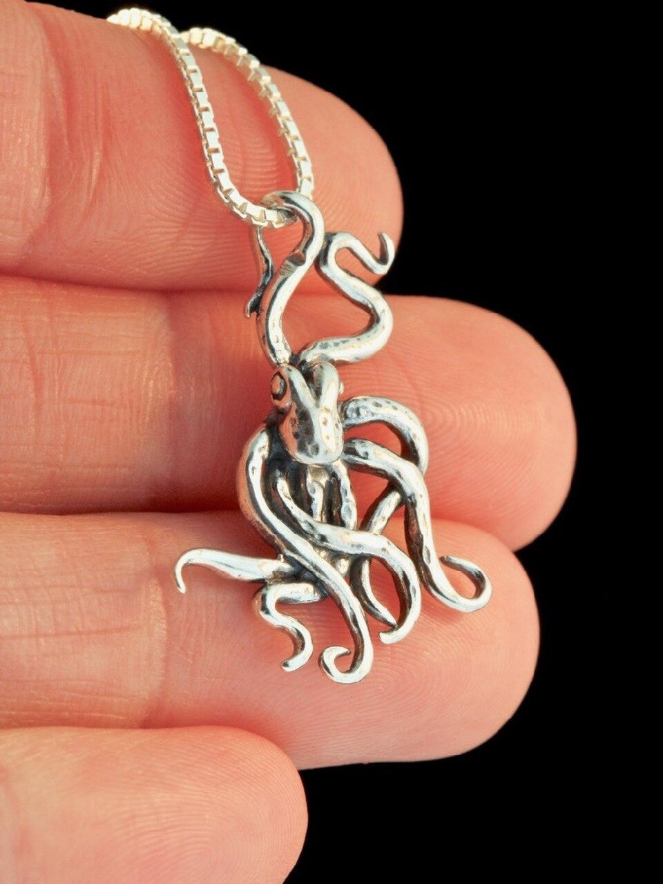 Octopus Charm Necklace