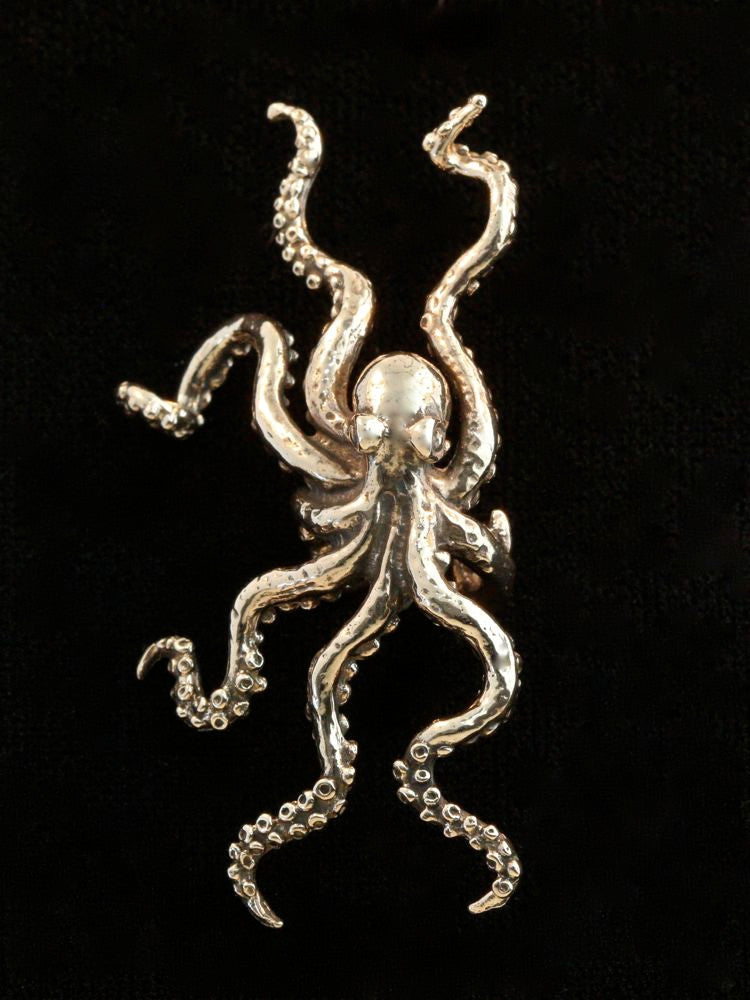 Octopus Ear Cuff - Bronze