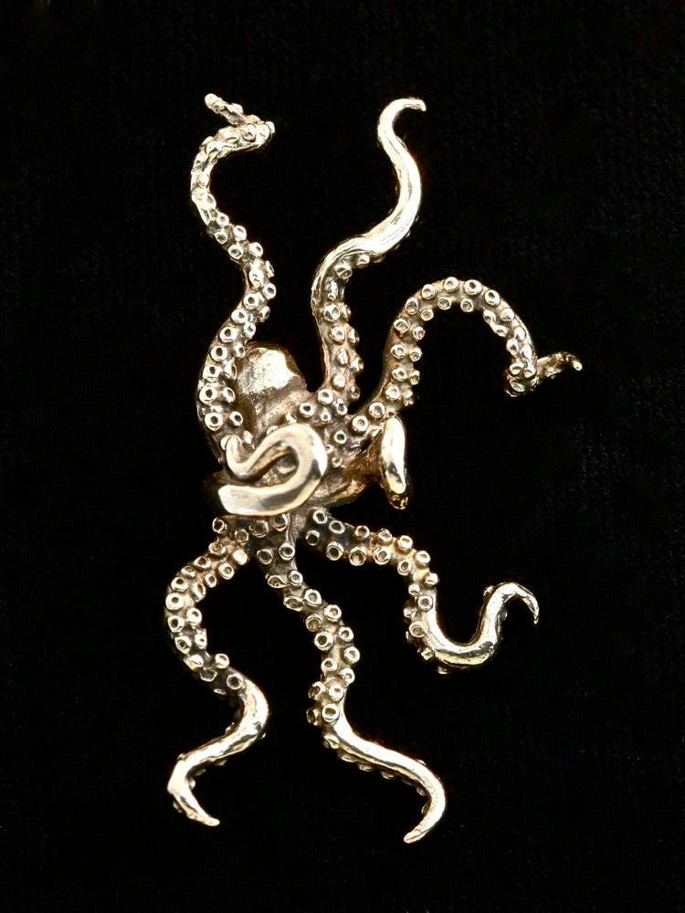 Octopus Ear Cuff - Bronze