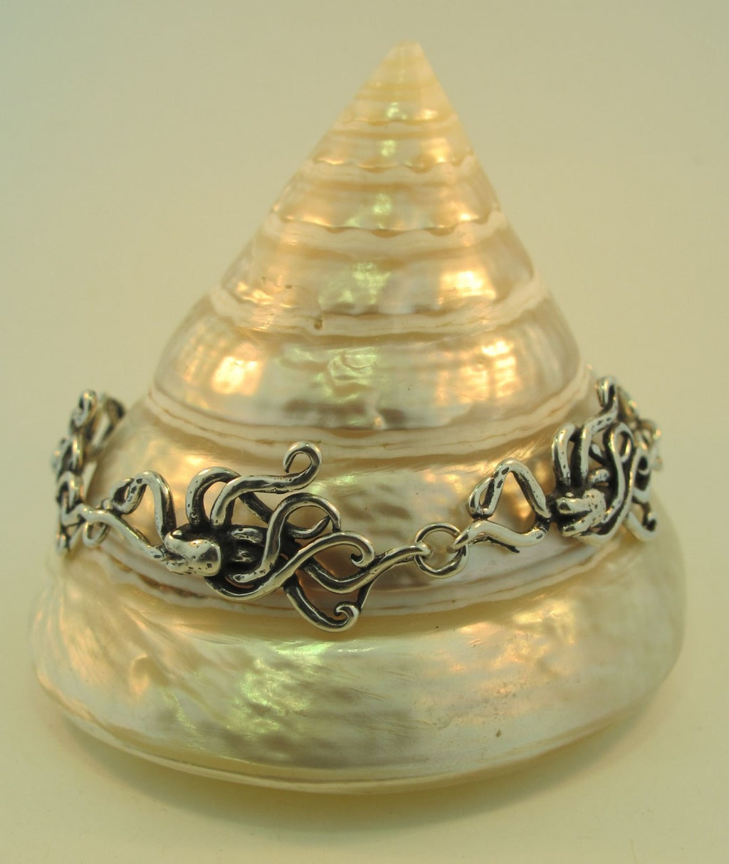 Octopus Bracelet - Sterling Silver