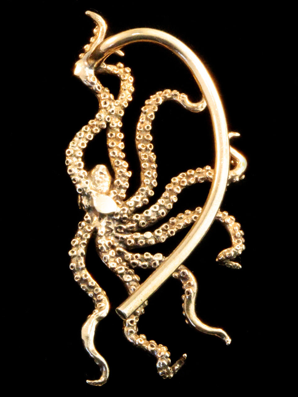 Octopus Ear Wrap - Bronze