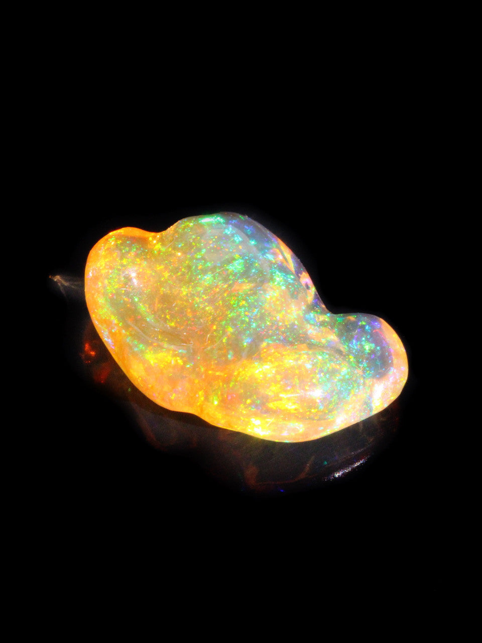 Ojo De Oro - Mexican Fire Opal - 9 ct