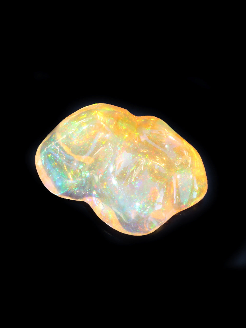 Ojo De Oro - Mexican Fire Opal - 9 ct