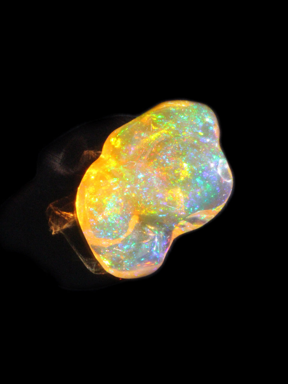 Ojo De Oro - Mexican Fire Opal - 9 ct