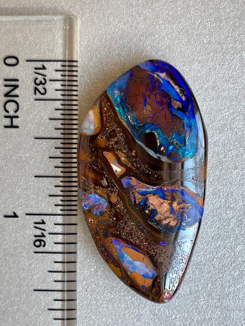 Dragon's Eye Australian Koroit Boulder Opal - 58 ct