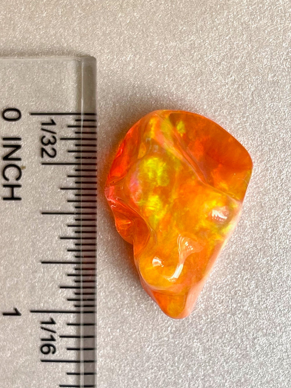 Huitzilopochtli - Mexican Fire Opal - 23.7 ct