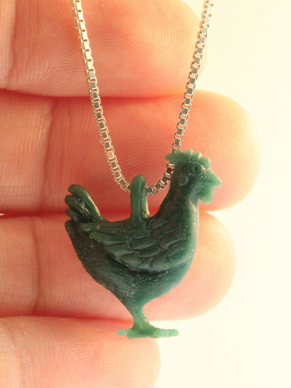 Chicken Charm original Wax Carving