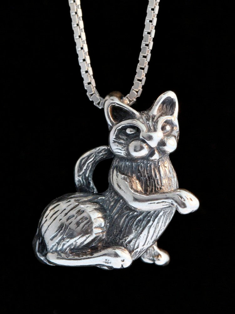 Pussycat Charm - Silver