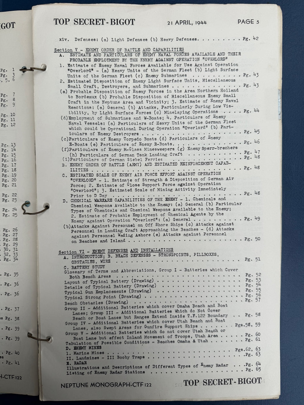 Surf Forecasting for Invasions during World War II