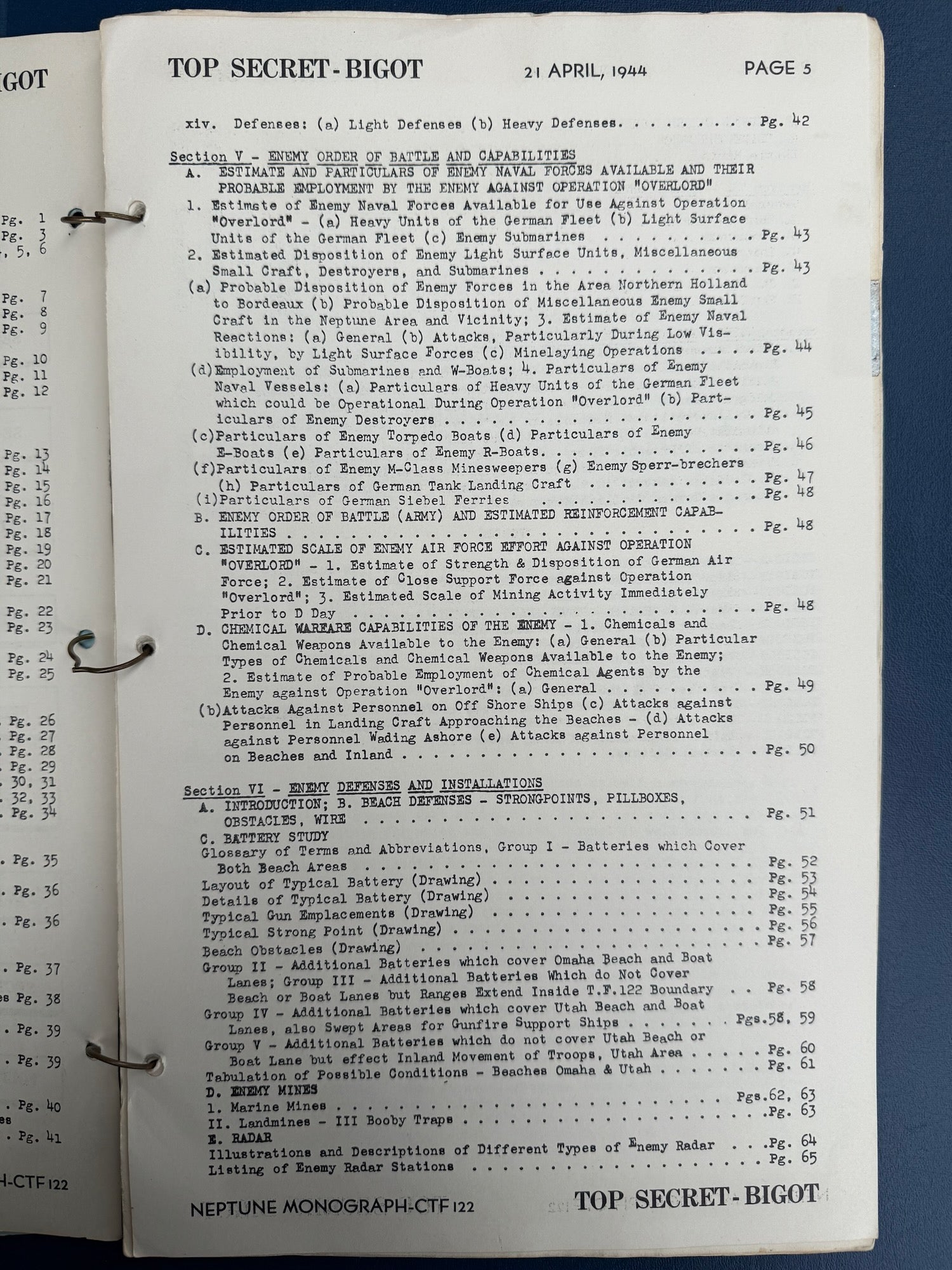 Surf Forecasting for Invasions during World War II