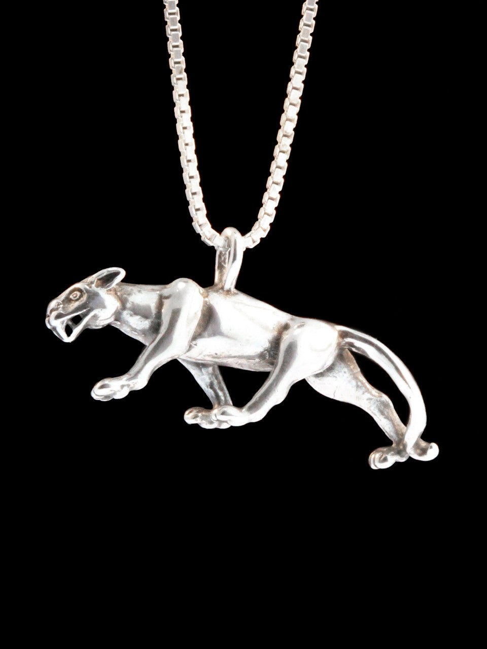 Panther Charm - silver