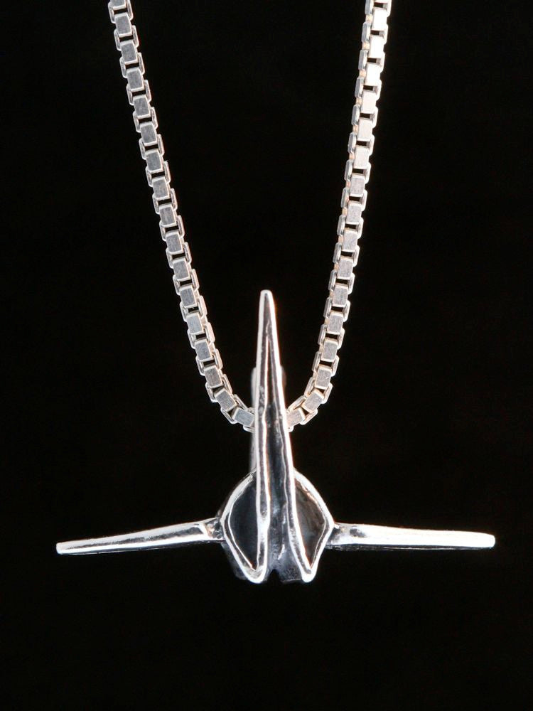 Peace Crane Charm - Silver