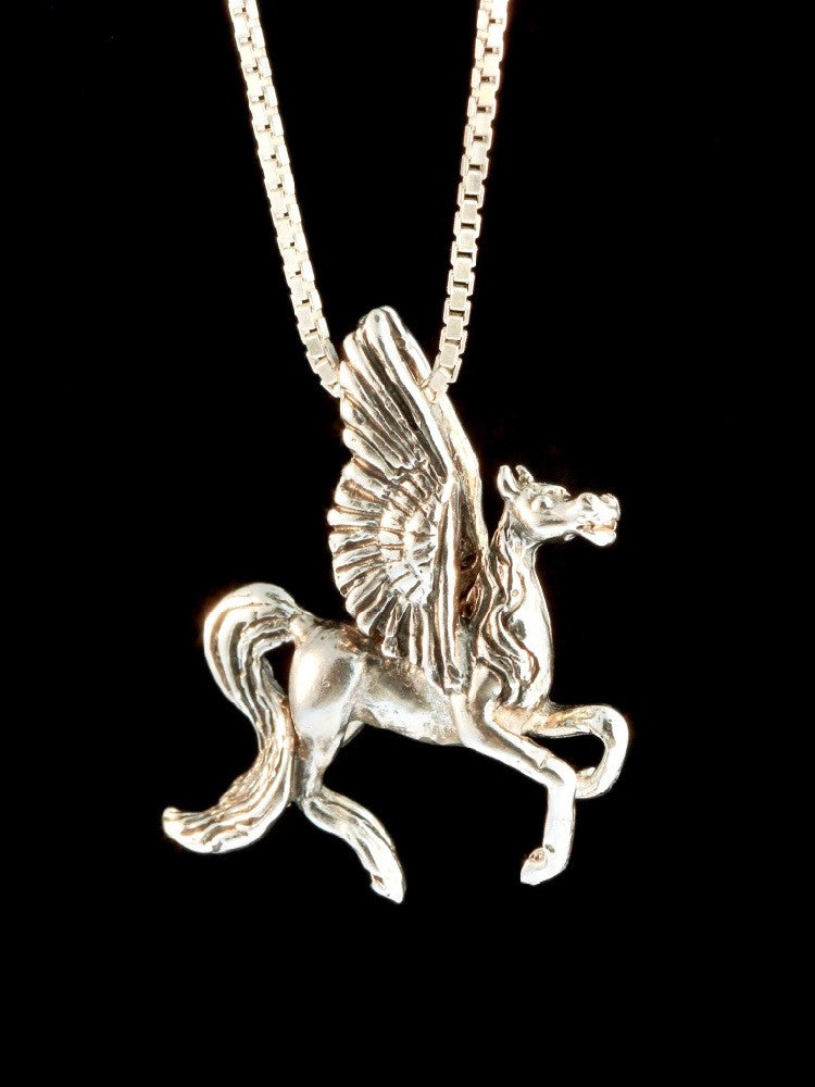Pegasus Charm - Silver