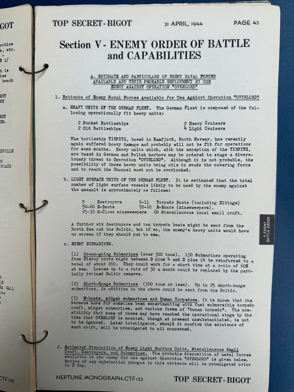 Surf Forecasting for Invasions during World War II