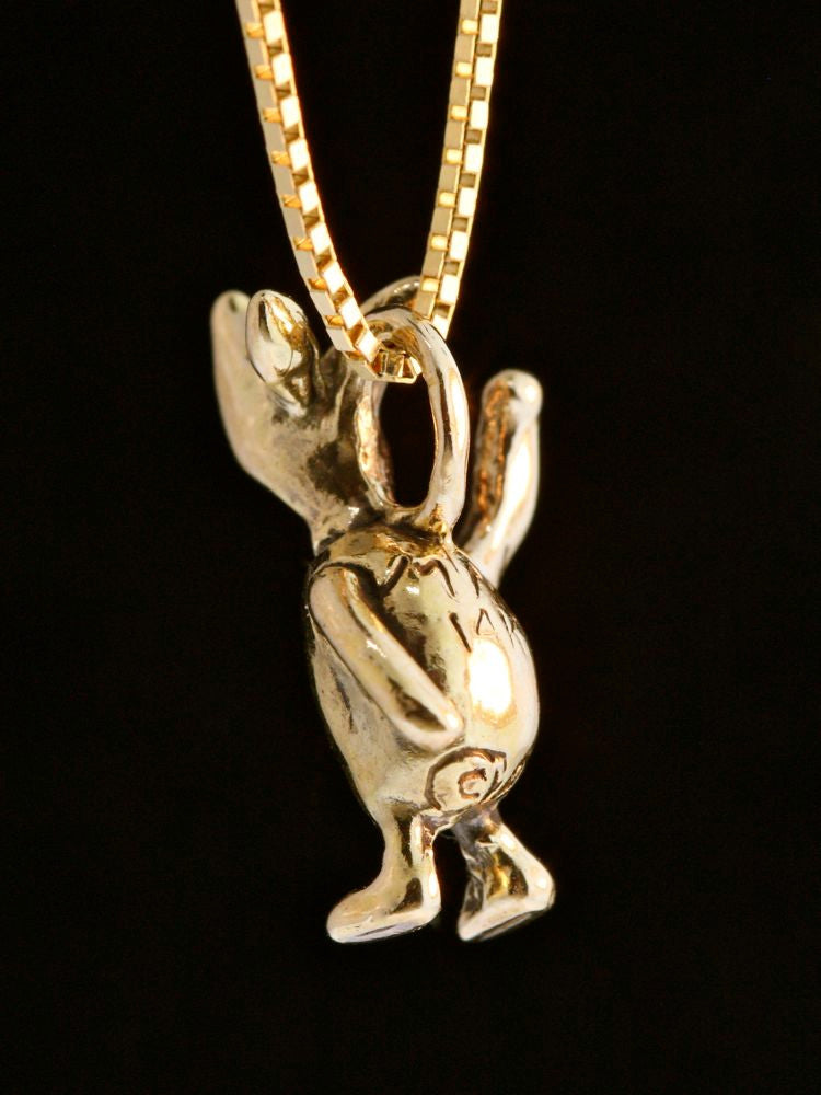 Classic Winnie The Pooh - Piglet Charm - 14K Gold