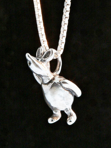 Classic Winnie The Pooh - Piglet Charm - Silver