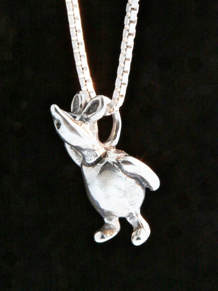 Piglet Charm - Sterling Silver