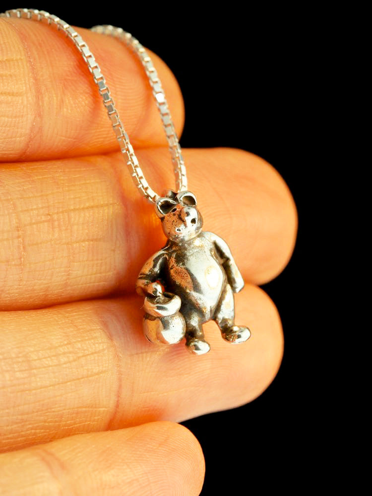 Classic Winnie the Pooh Charm - Silver