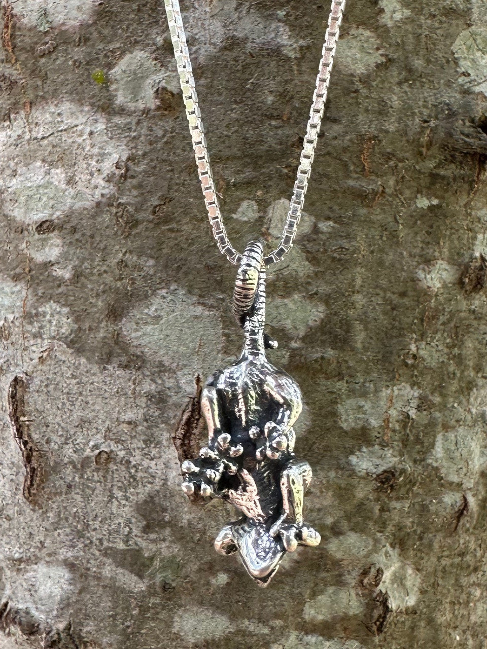 Possum Pendant - Silver
