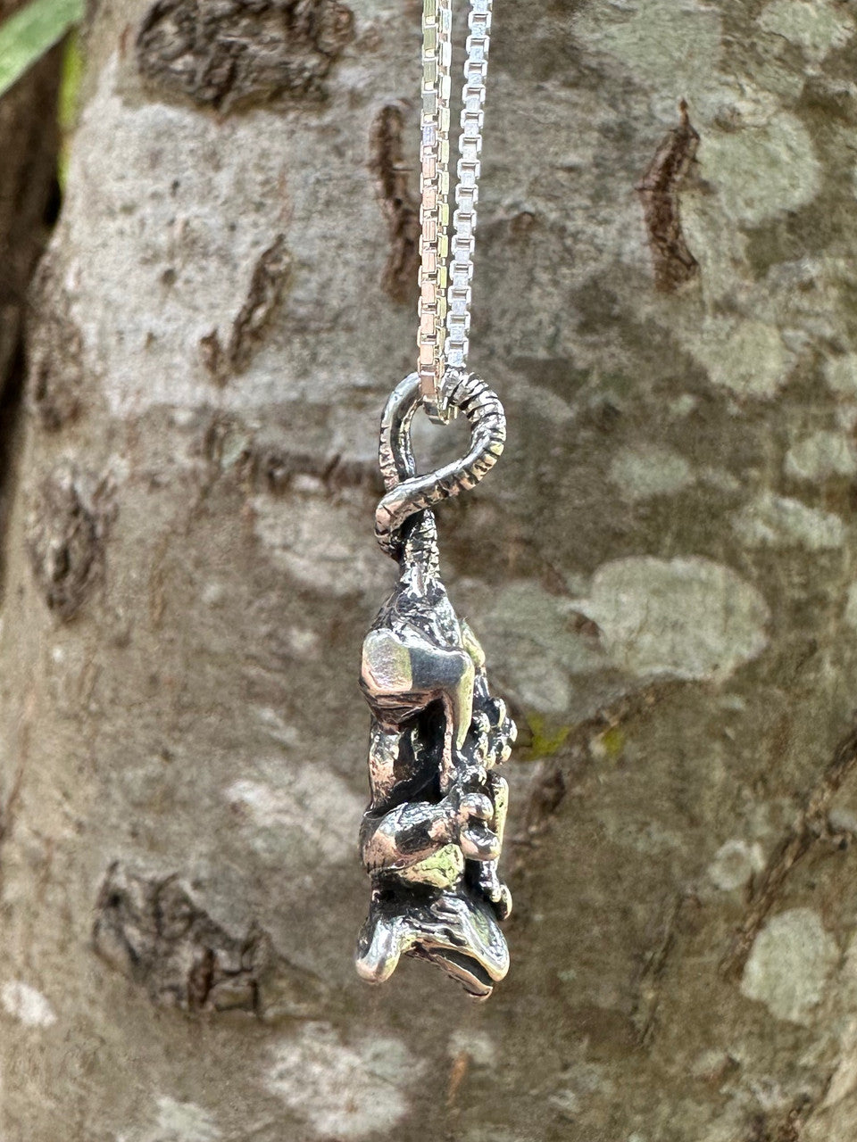 Possum Pendant - Silver