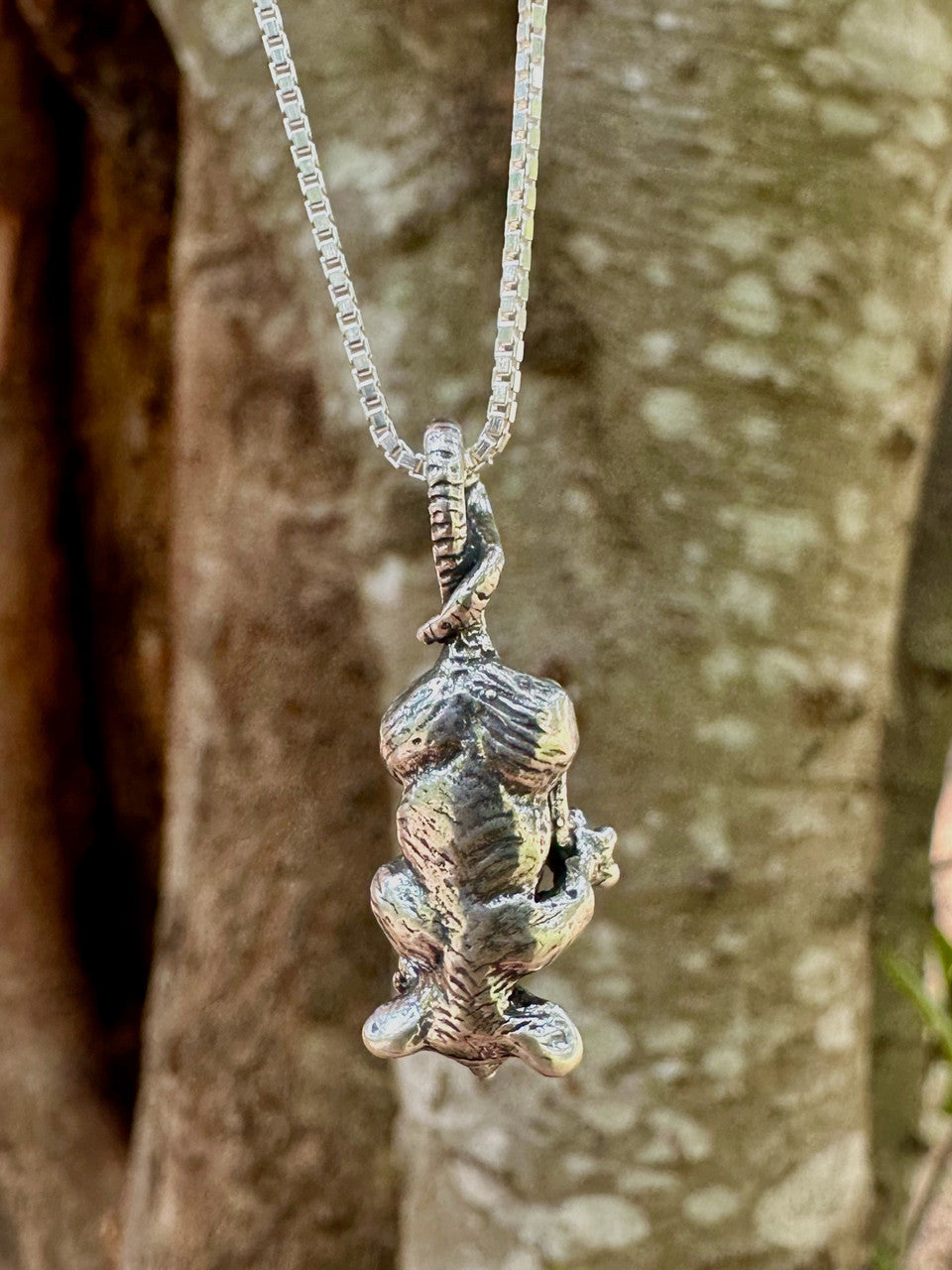 Possum Pendant - Silver