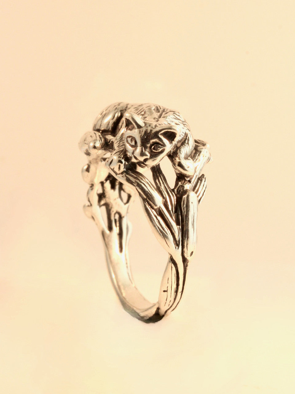 Cat Tail and Pussy Willow Ring