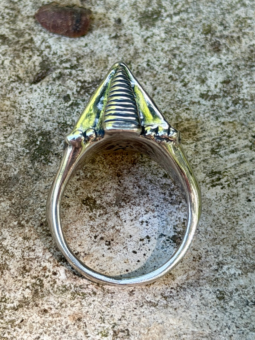 Pyramid Ring - Sterling Silver