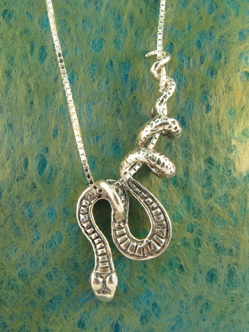 Python Pendant - Silver