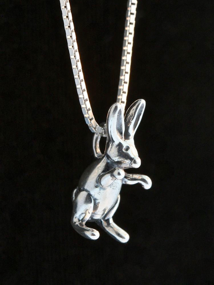Rabbit Charm - Silver