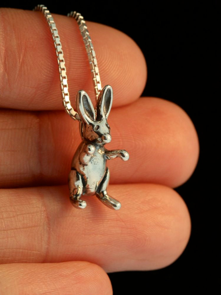 Rabbit Charm - Silver