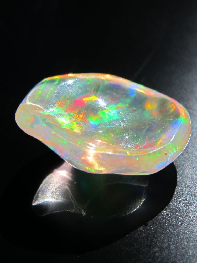 Raindrop-Mexican Fire Opal, 3.5 ct