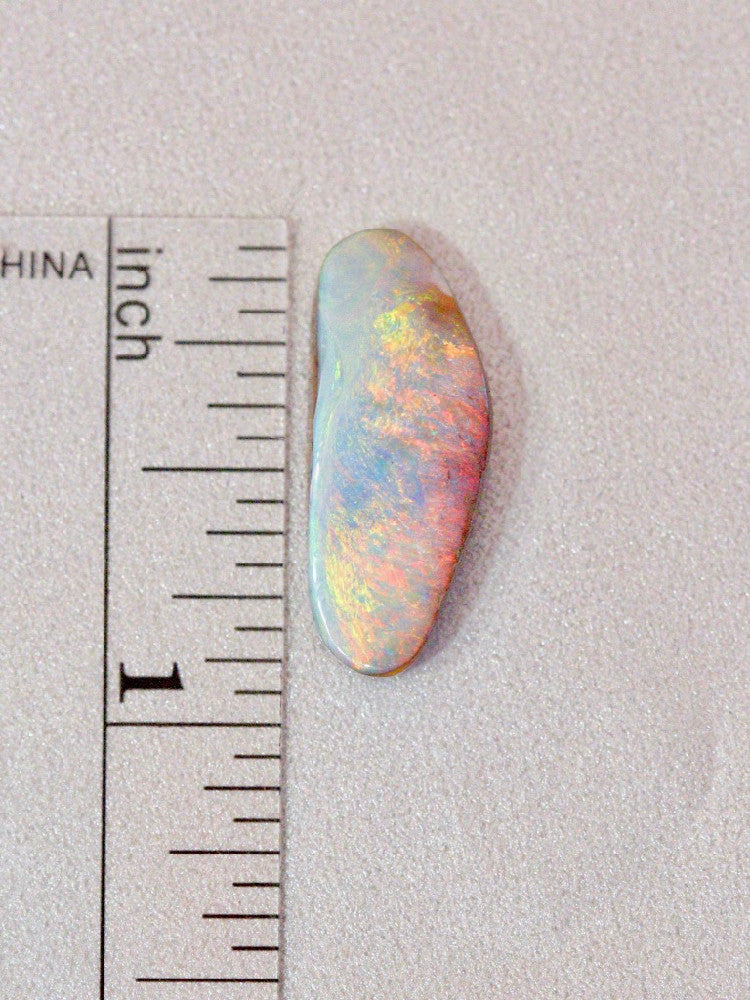 Rainbow Dawn - Australian Crystal Boulder Opal - 12.8 ct