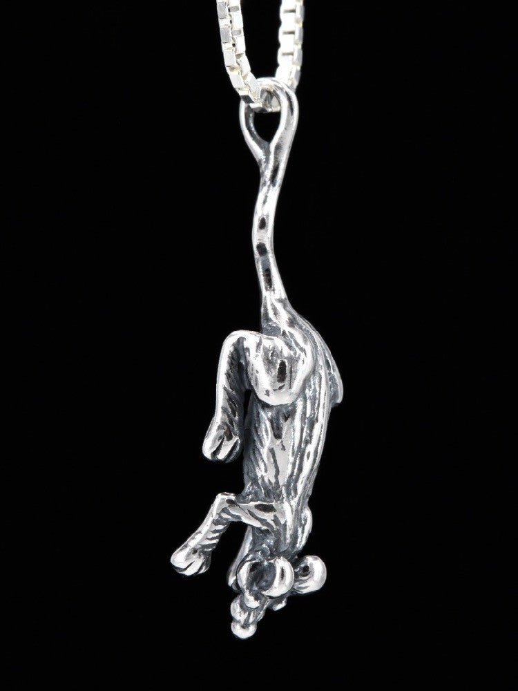 Rat Charm in Silver