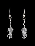 Rat Earrings - Sterling Silver